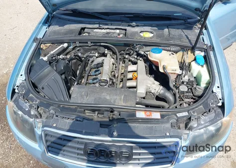 2006 Audi A4 1.8T from USA, damaged, VIN WAUAC48H76K007650